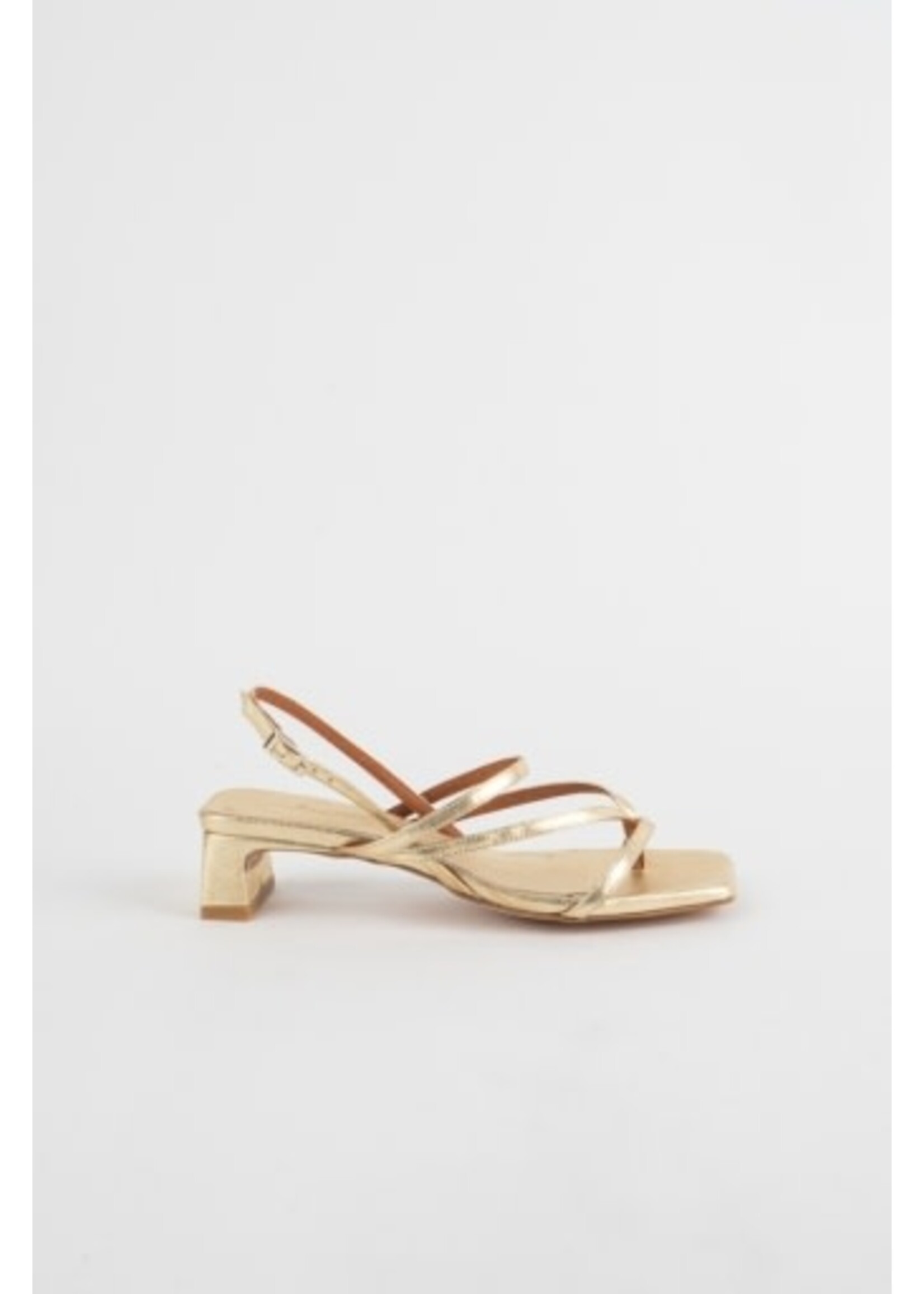 INTENTIONALLY BLANK PUP STRAPPY HEEL