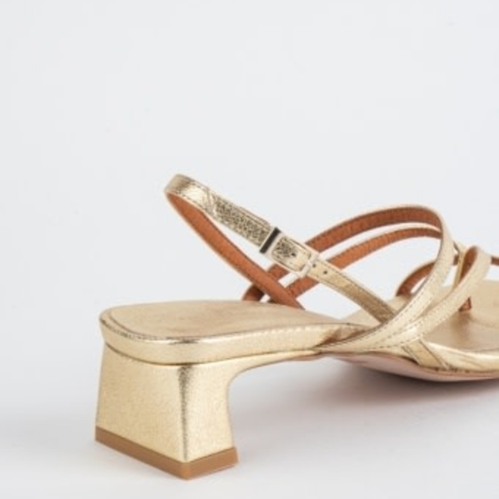 INTENTIONALLY BLANK PUP STRAPPY HEEL