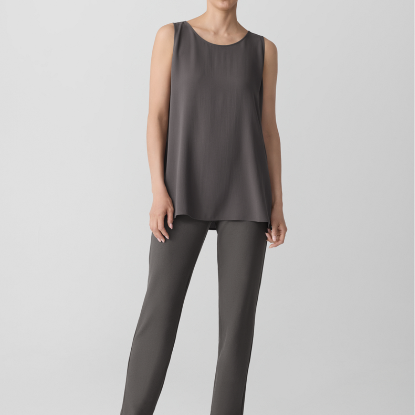 EILEEN FISHER STRETCH CREPE PANT