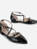 INTENTIONALLY BLANK CROWD STUDDED FLAT