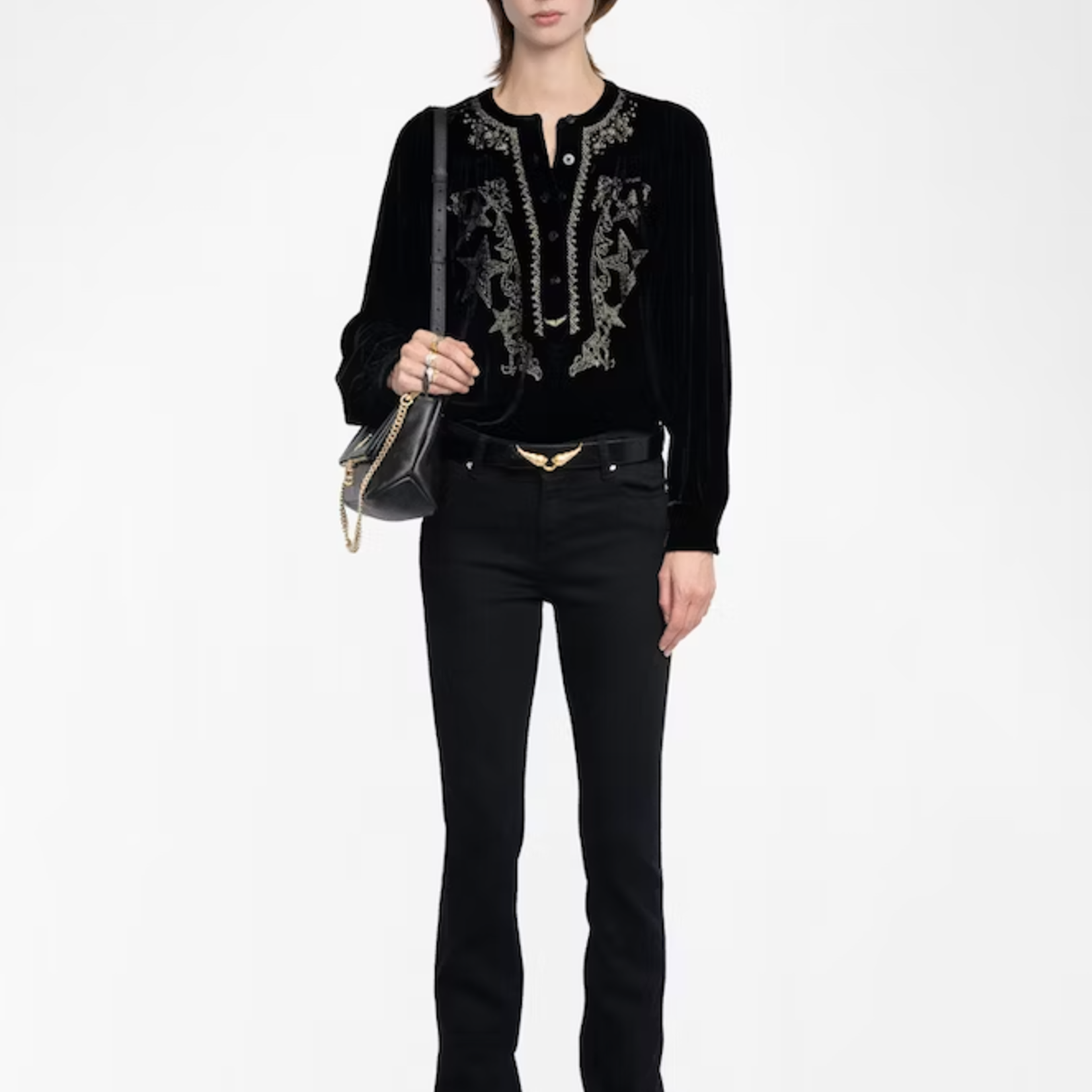 ZADIG & VOLTAIRE TIGY BLOUSE