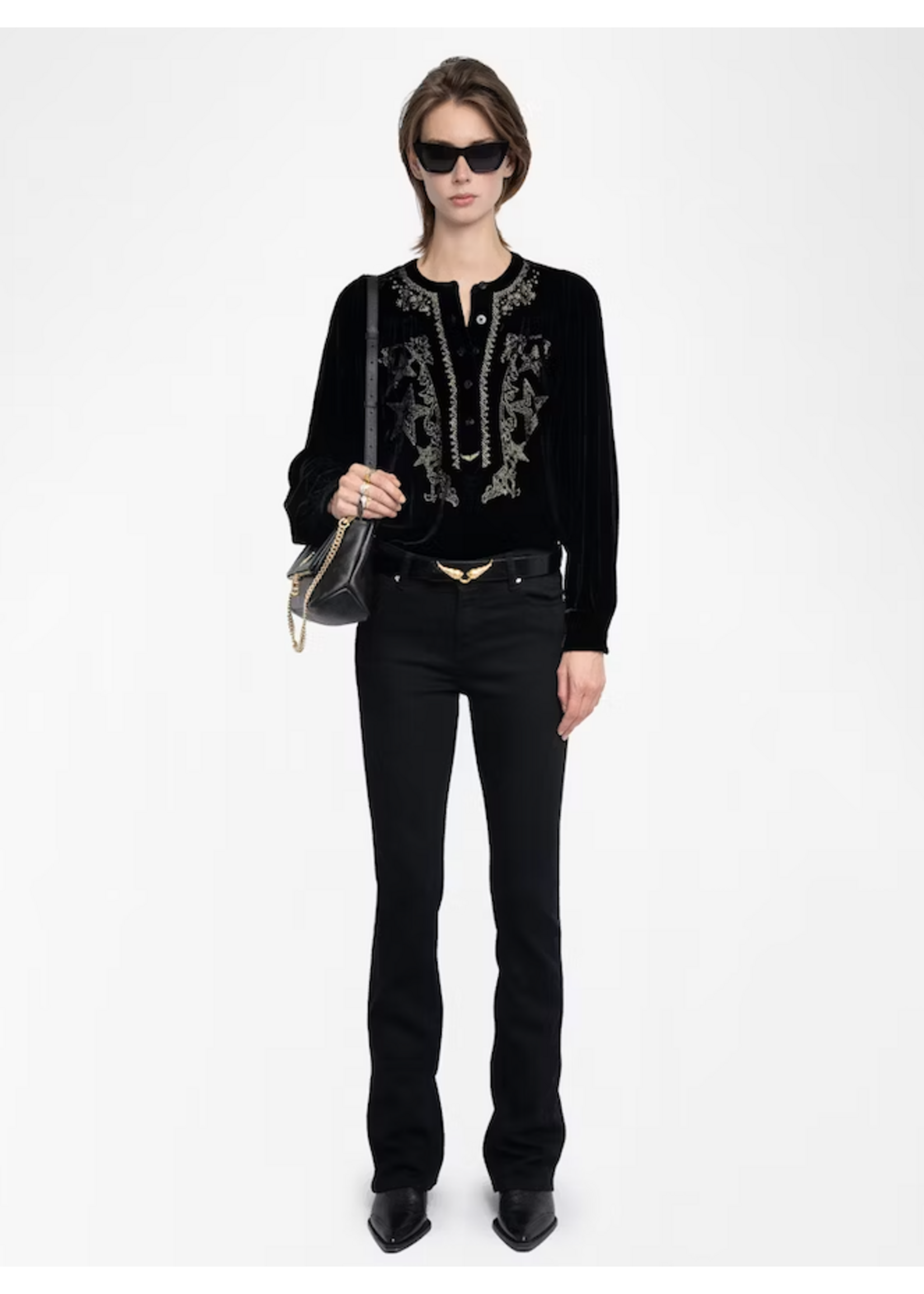 ZADIG & VOLTAIRE TIGY BLOUSE