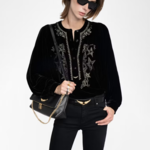 ZADIG & VOLTAIRE TIGY BLOUSE