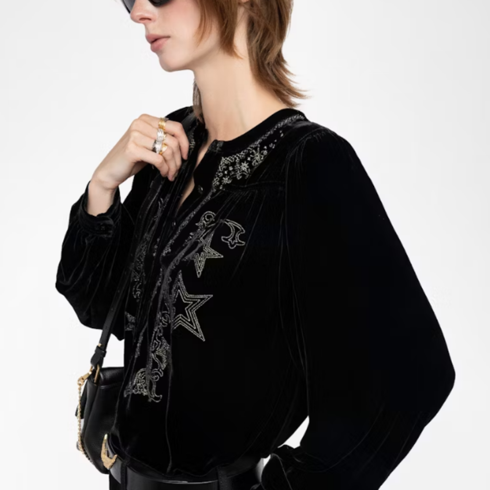 ZADIG & VOLTAIRE TIGY BLOUSE
