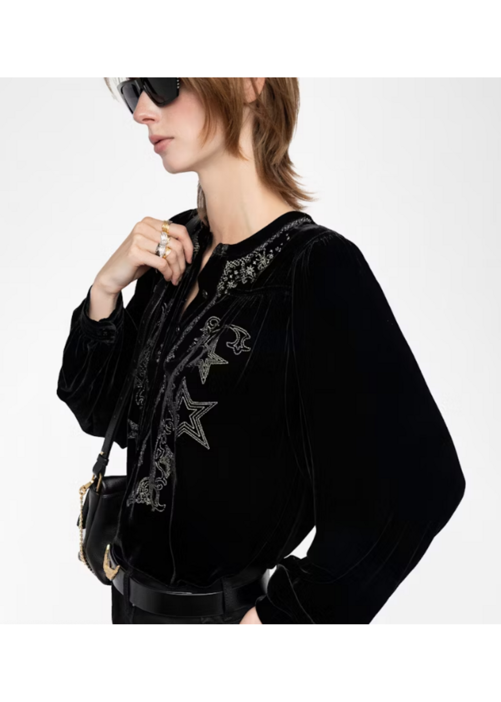 ZADIG & VOLTAIRE TIGY BLOUSE