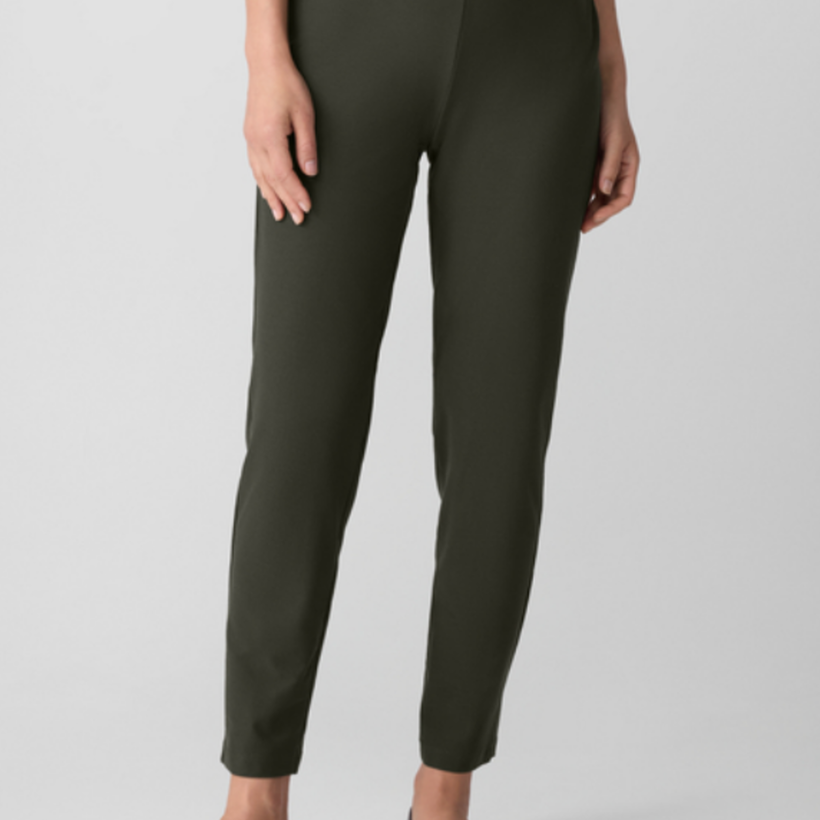 EILEEN FISHER STRETCH CREPE PANT