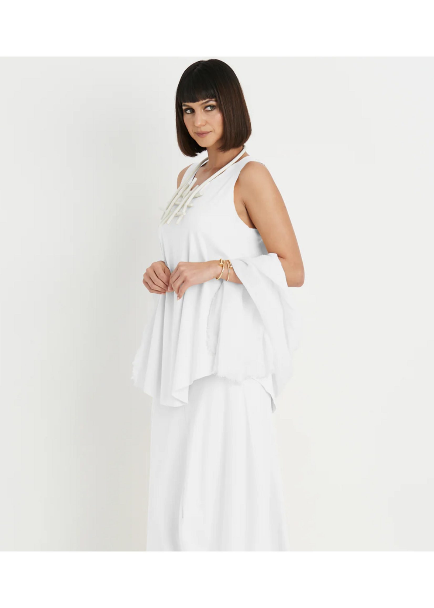 PLANET PIMA COTTON SHIRTTAIL TANK