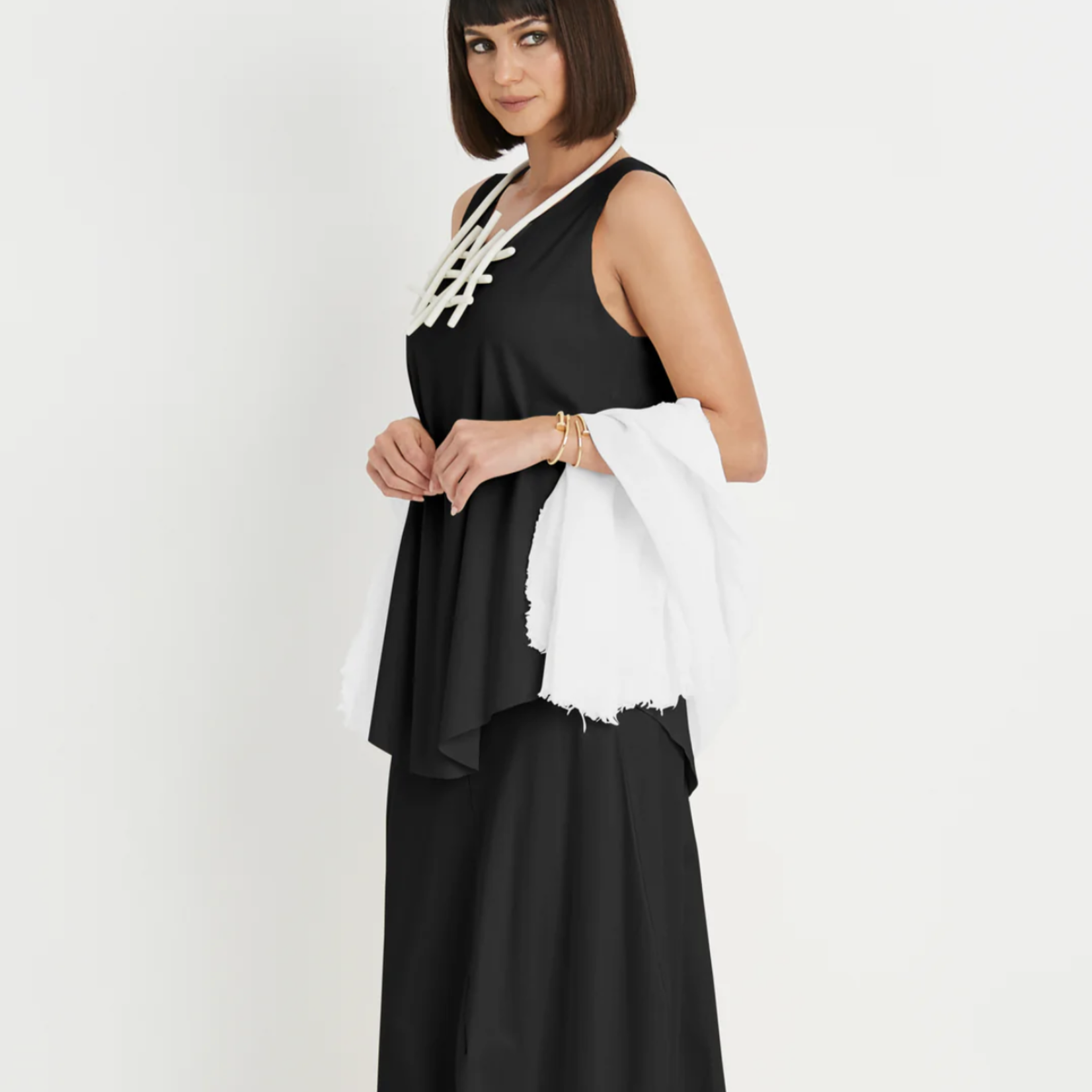 PLANET PIMA COTTON SHIRTTAIL TANK