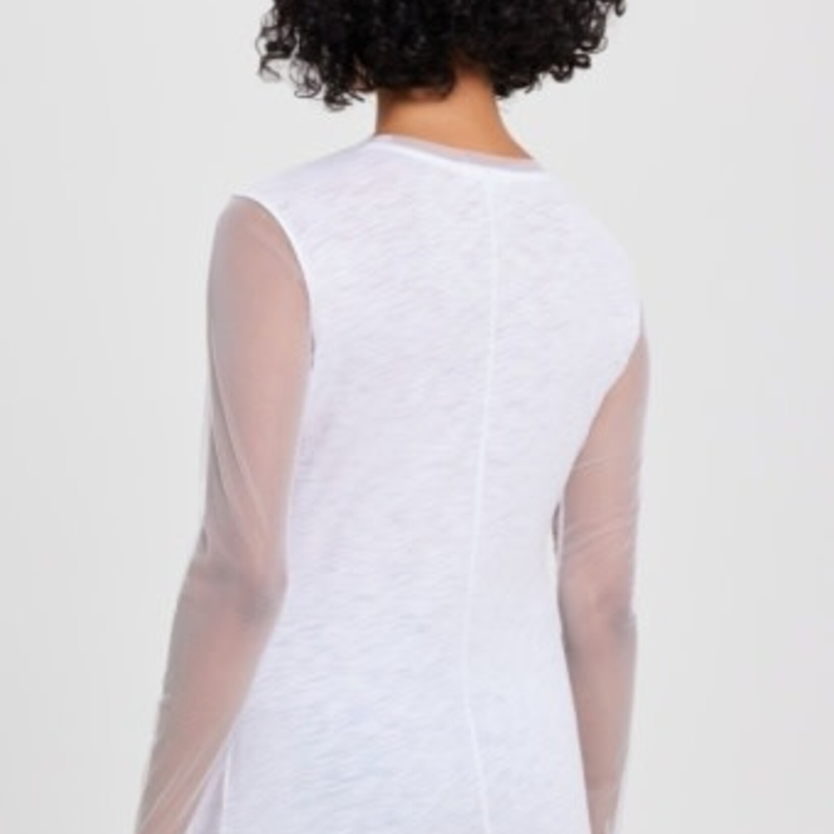 GOLDIE LEWINTER TULLE LONG SLEEVE TEE