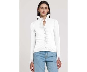 GOLDIE LEWINTER VIVIAN TULLE RUFFLE SHIRT - B. Prince