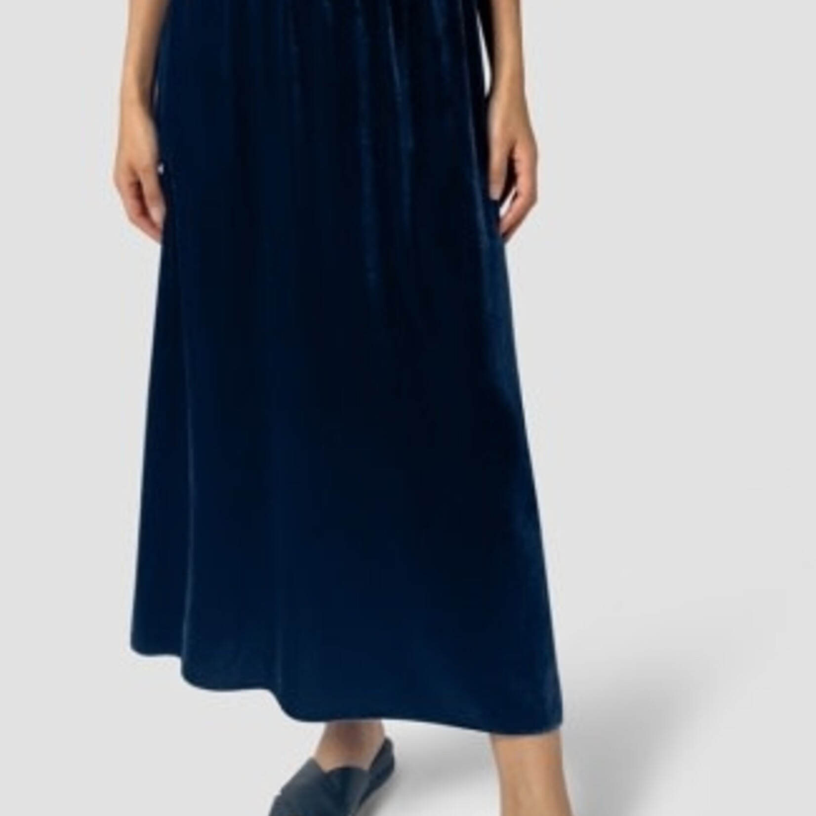 EILEEN FISHER VELVET FLARED SKIRT