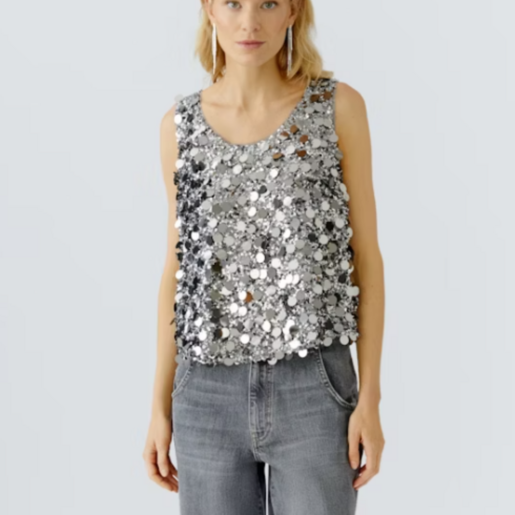OUI GUNMETAL TOP