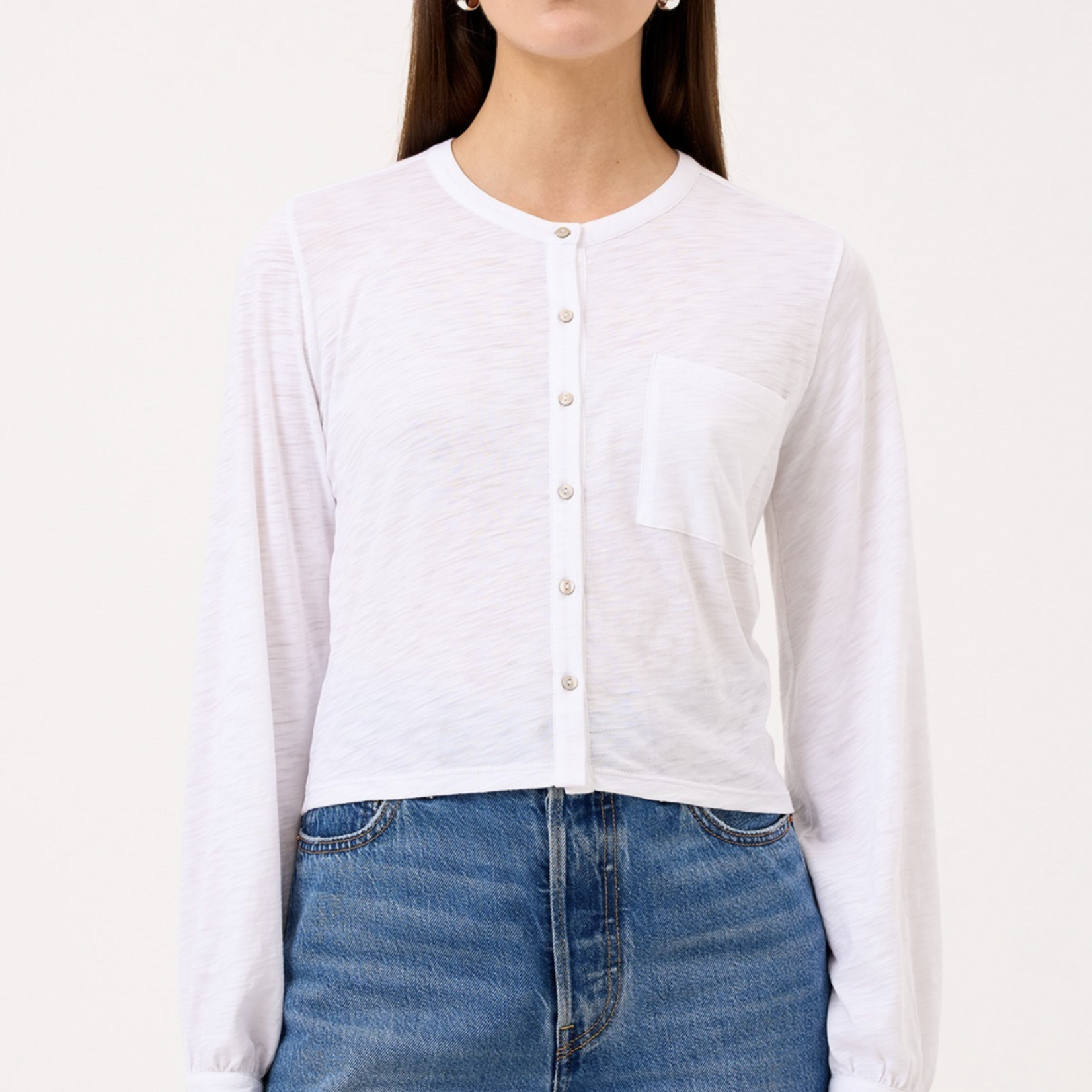 GOLDIE LEWINTER JULIA CROP SHIRT