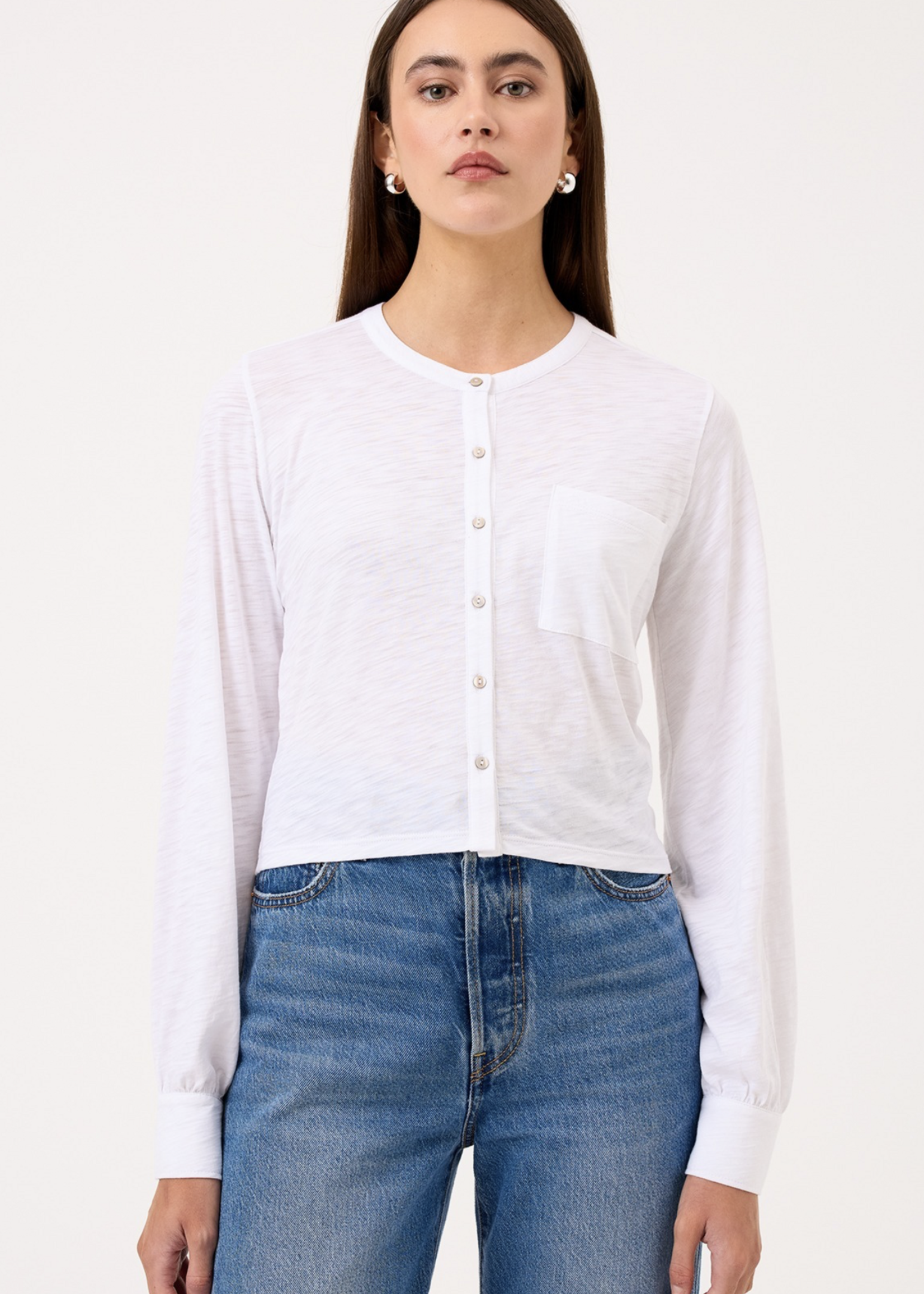 GOLDIE LEWINTER JULIA CROP SHIRT