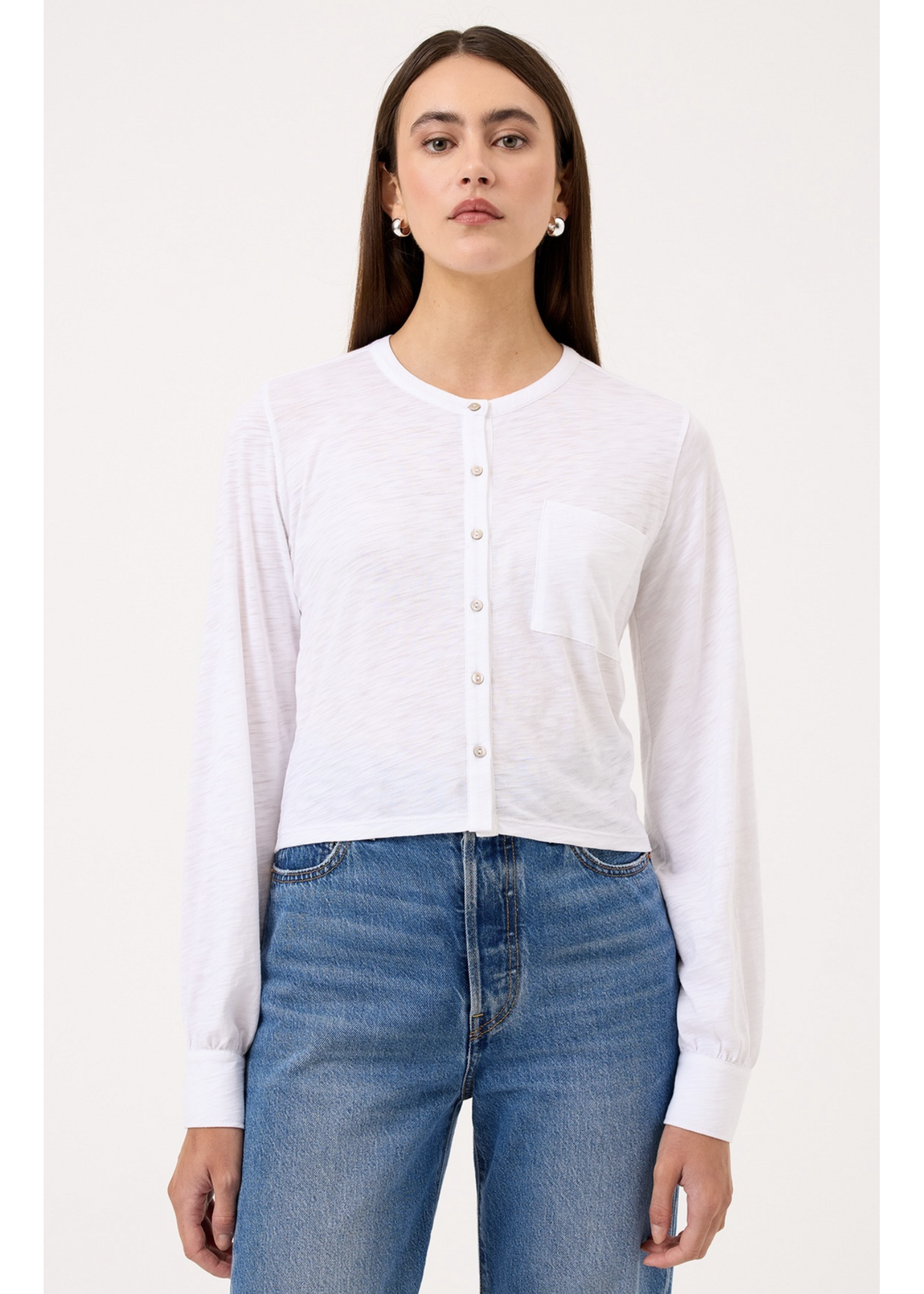 GOLDIE LEWINTER JULIA CROP SHIRT