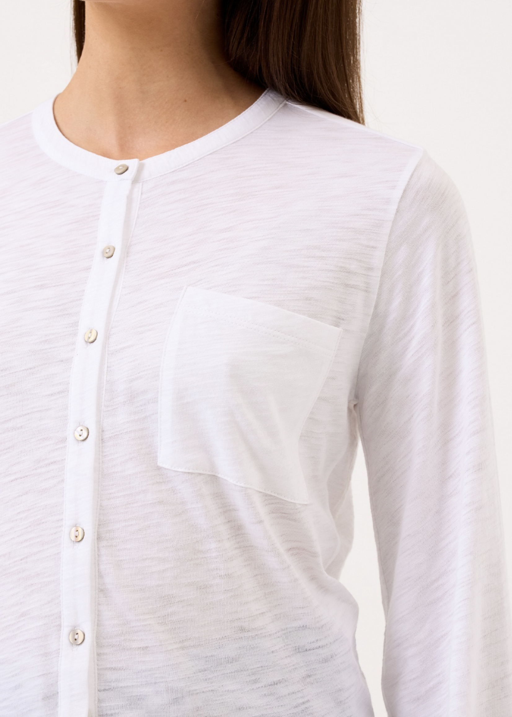 GOLDIE LEWINTER JULIA CROP SHIRT