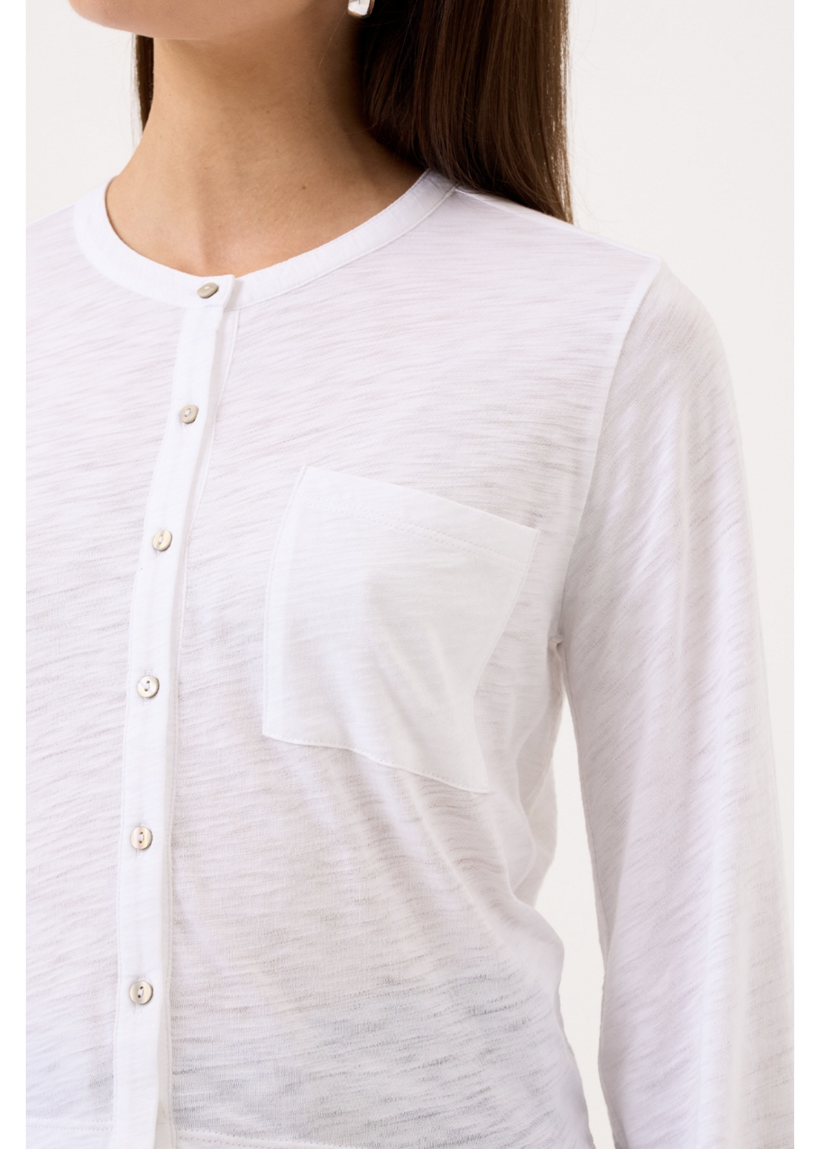 GOLDIE LEWINTER JULIA CROP SHIRT