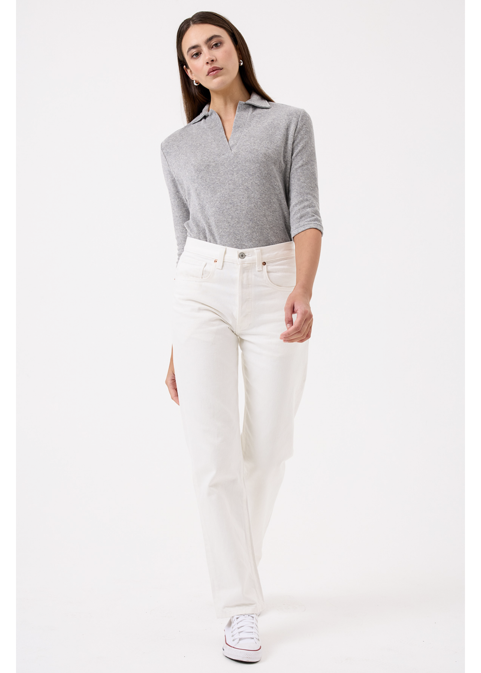 GOLDIE LEWINTER LIFE OF LUXURY POLO TOP