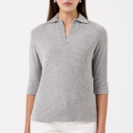 GOLDIE LEWINTER LIFE OF LUXURY POLO TOP