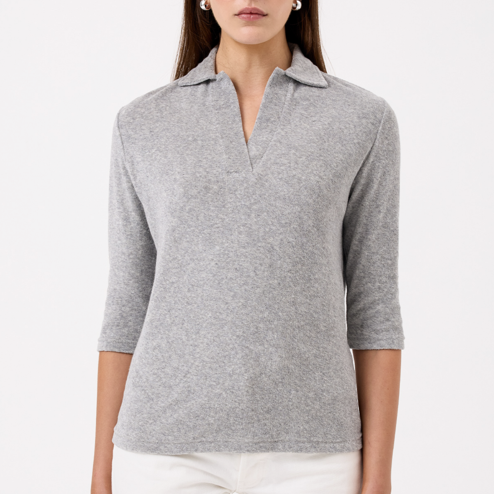 GOLDIE LEWINTER LIFE OF LUXURY POLO TOP