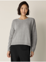 EILEEN FISHER CASHMERE CREW NECK TOP