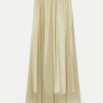 FORTE FORTE LONG CHIFFON SKIRT
