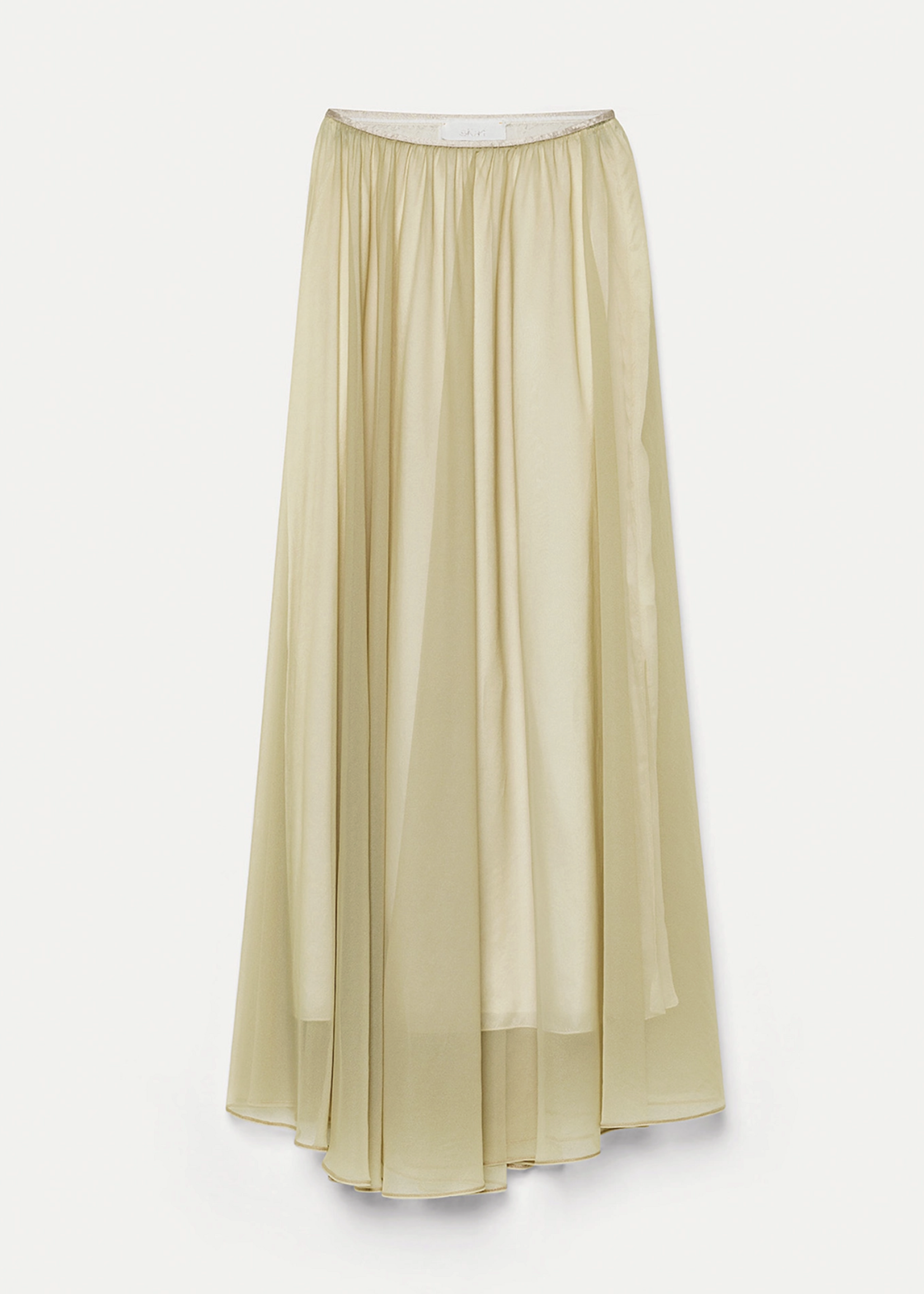 FORTE FORTE LONG CHIFFON SKIRT