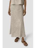 EILEEN FISHER TEXTURED SILK JACQUARD BIAS SKIRT