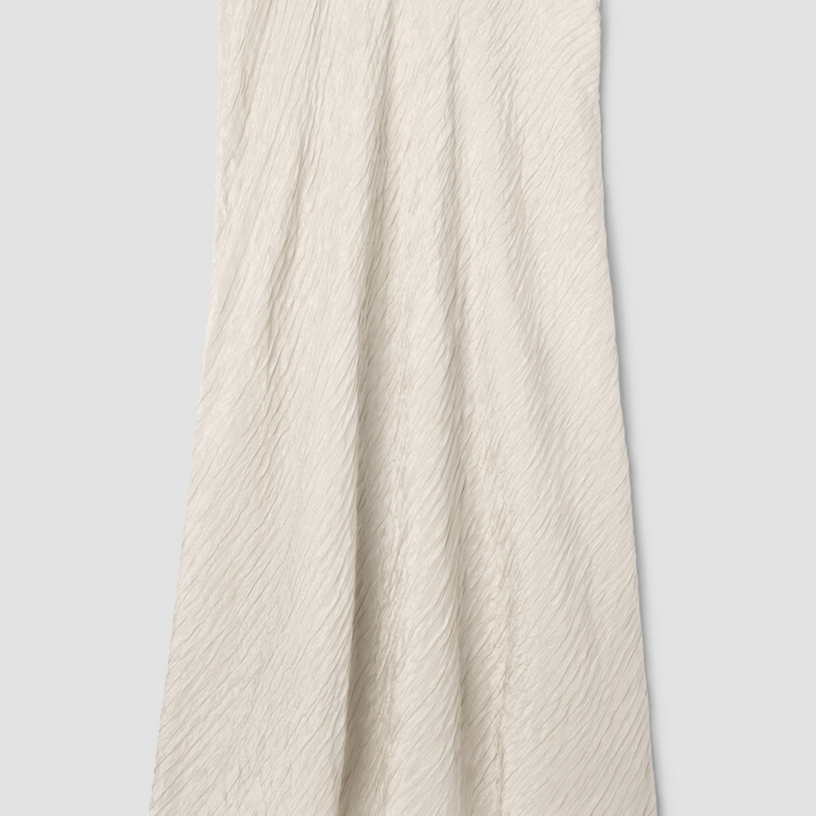 EILEEN FISHER TEXTURED SILK JACQUARD BIAS SKIRT