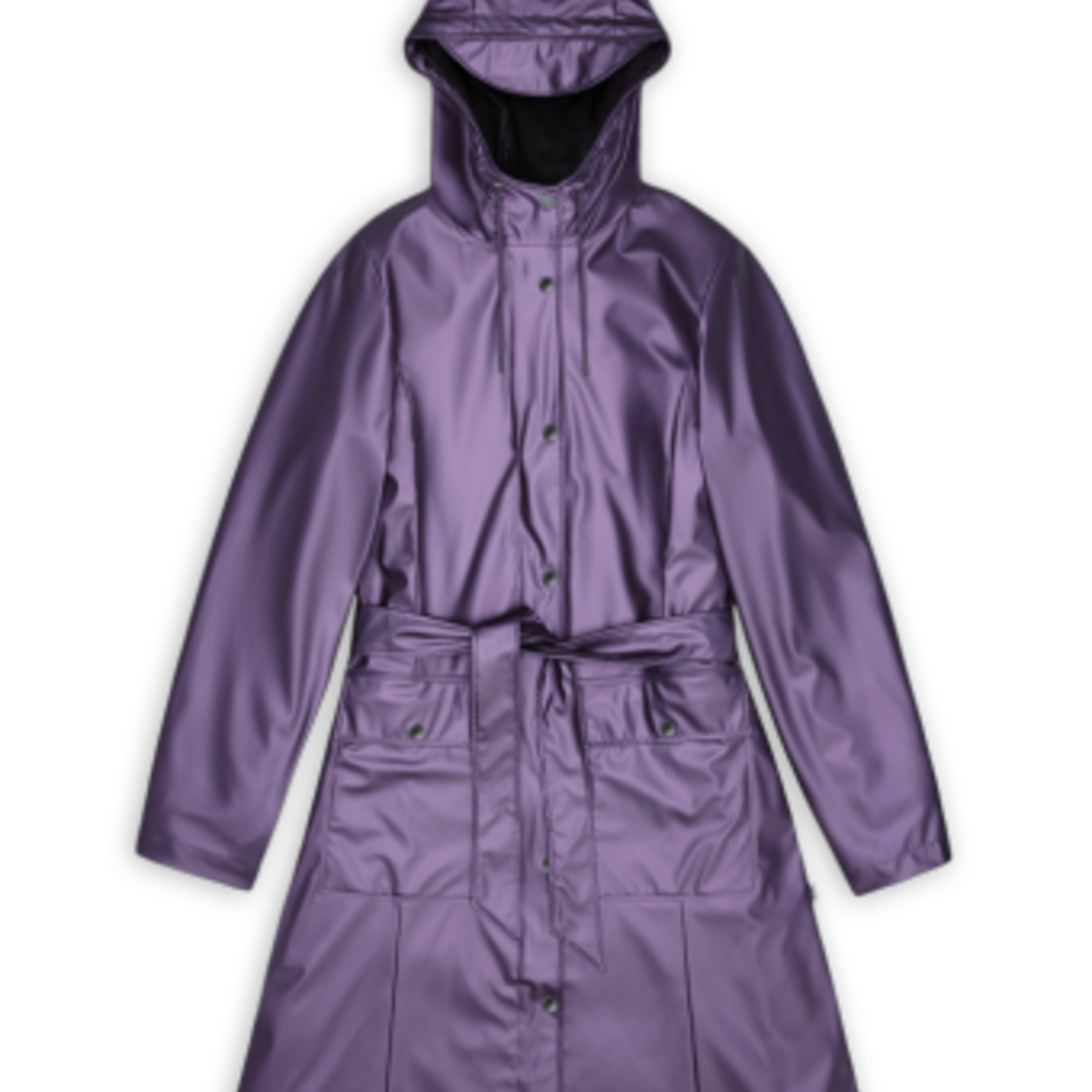 RAINS CURVE LONG JACKET
