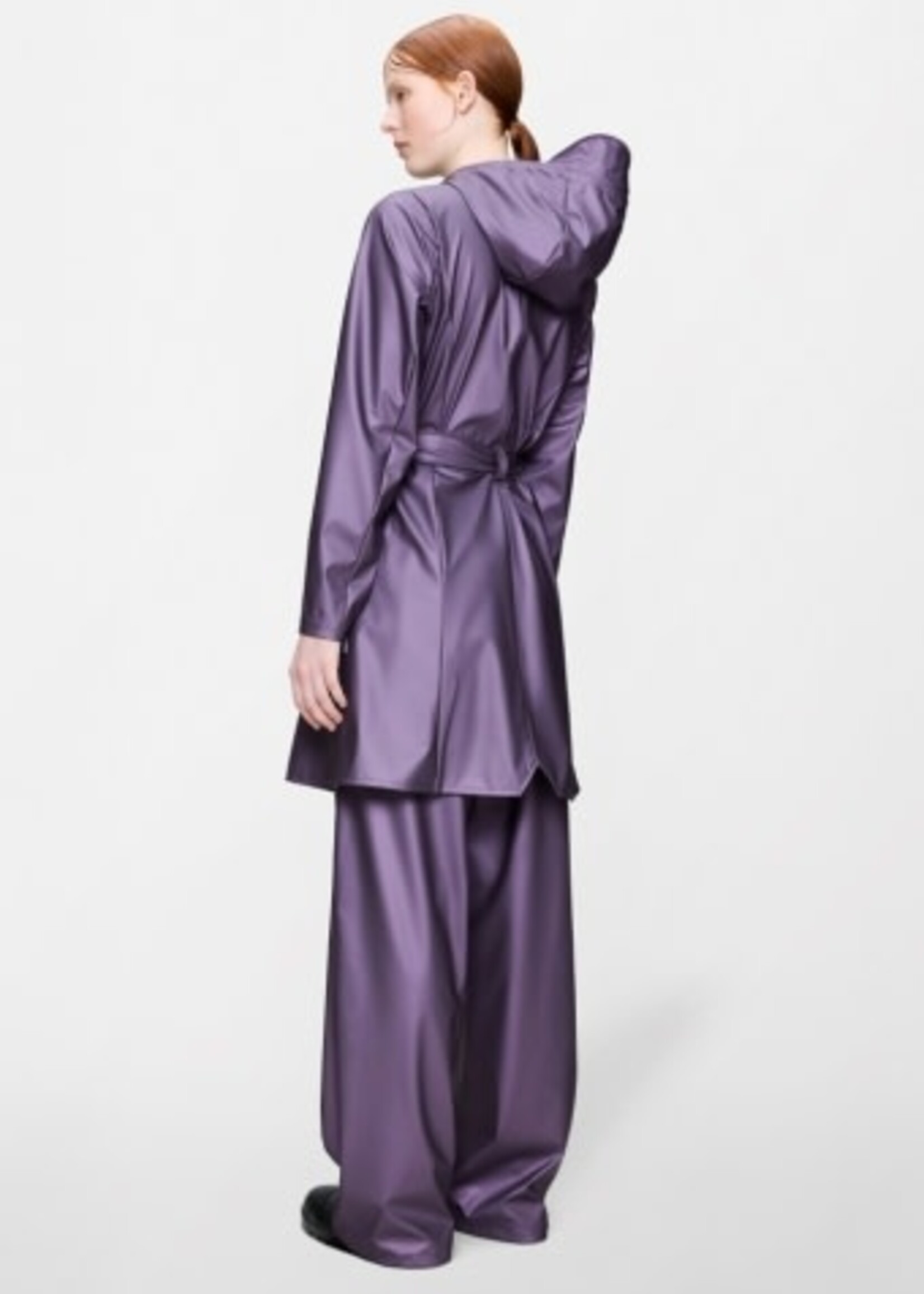 RAINS CURVE LONG JACKET