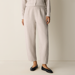 EILEEN FISHER ORGANIC COTTON DOUBLEWEAVE LANTERN PANT