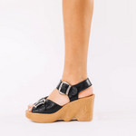 FAMOLARE DOUBLE VISION WEDGE SANDAL
