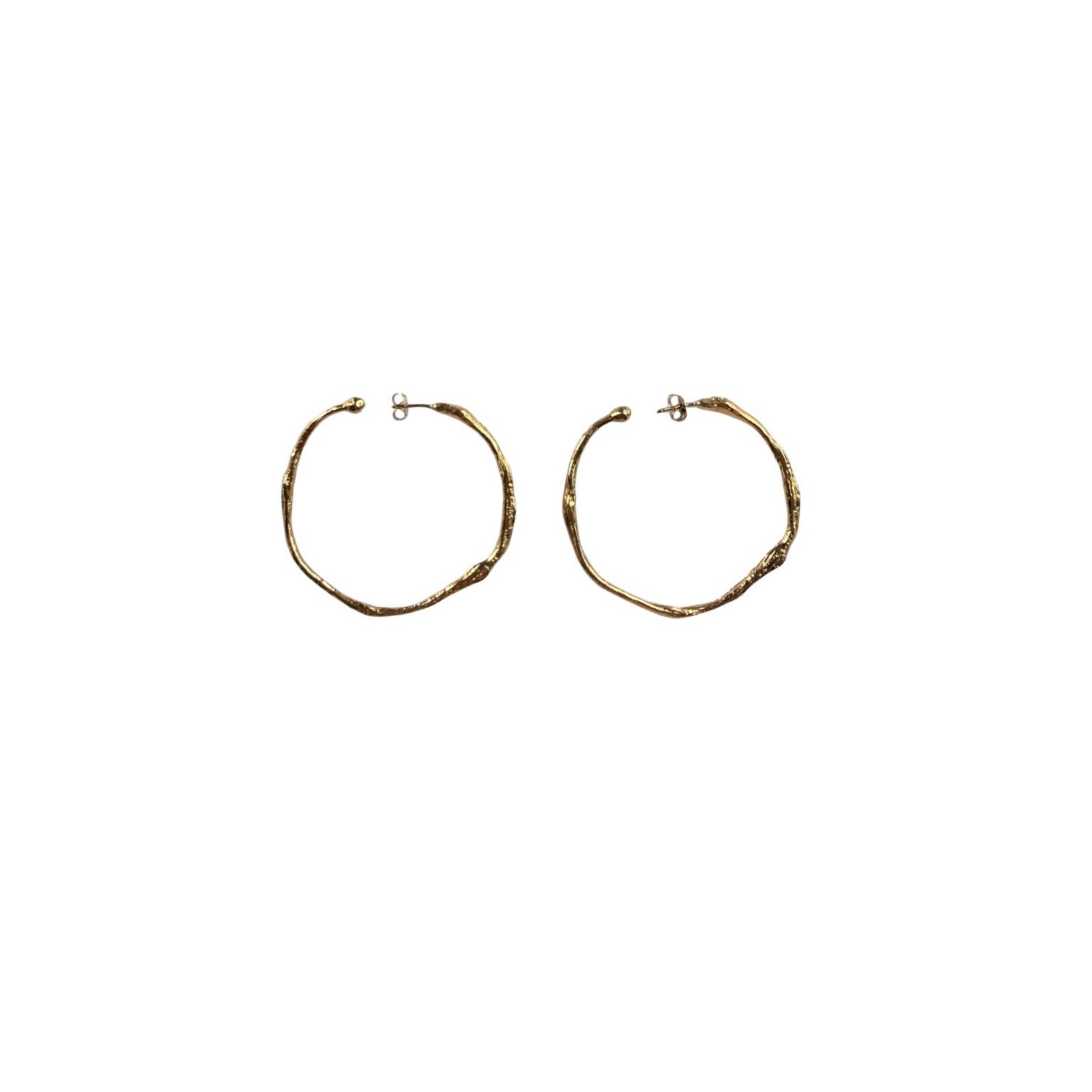 FORTE FORTE MY JEWEL BIG HOOP EARRING