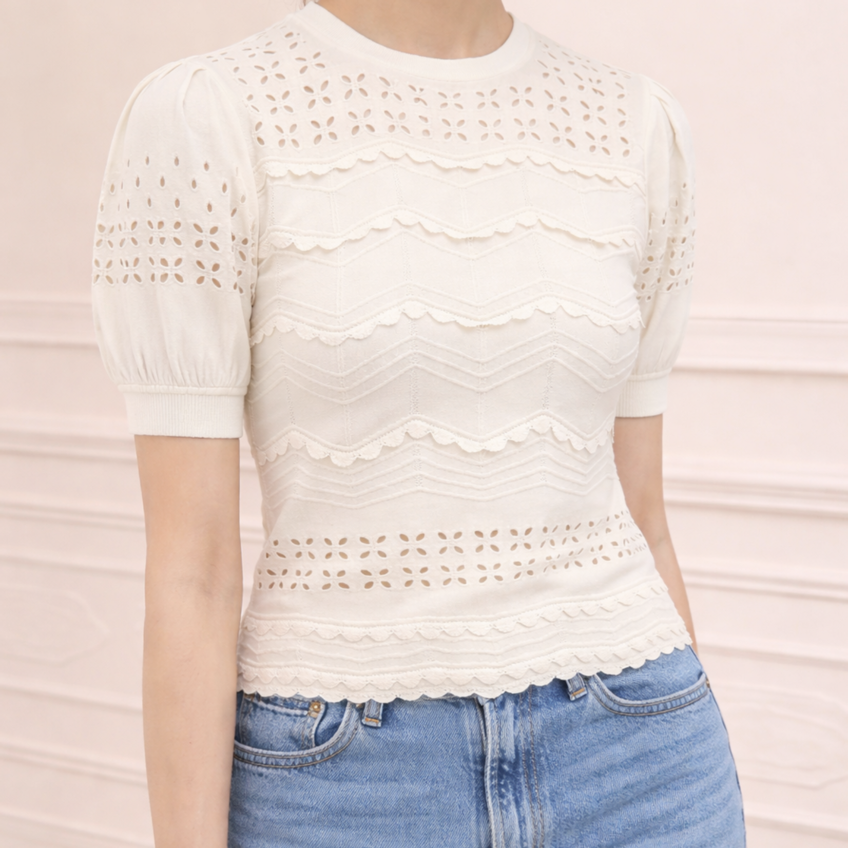 ULLA JOHNSON MARCELENA TOP