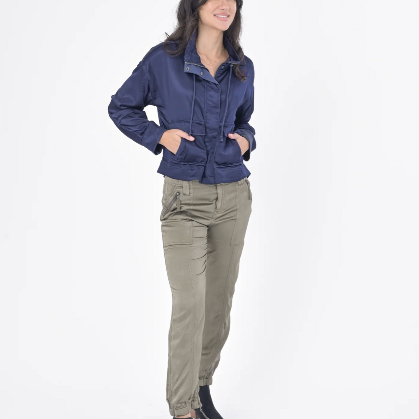 MARRAKECH MARINA VISCOSE SATIN JOGGER