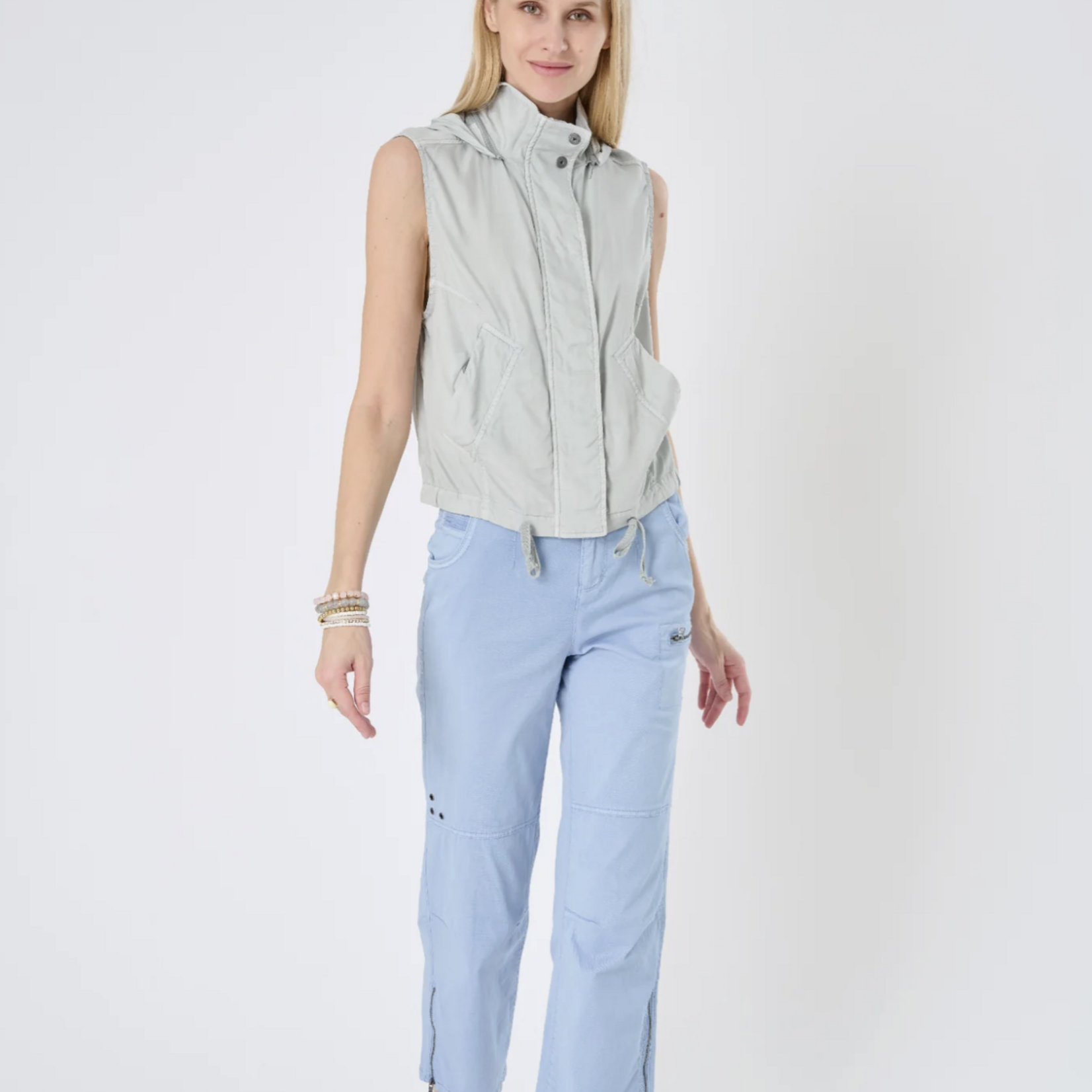 MARRAKECH CYPRUS STRETCH TWILL ZIP UTILITY PANT