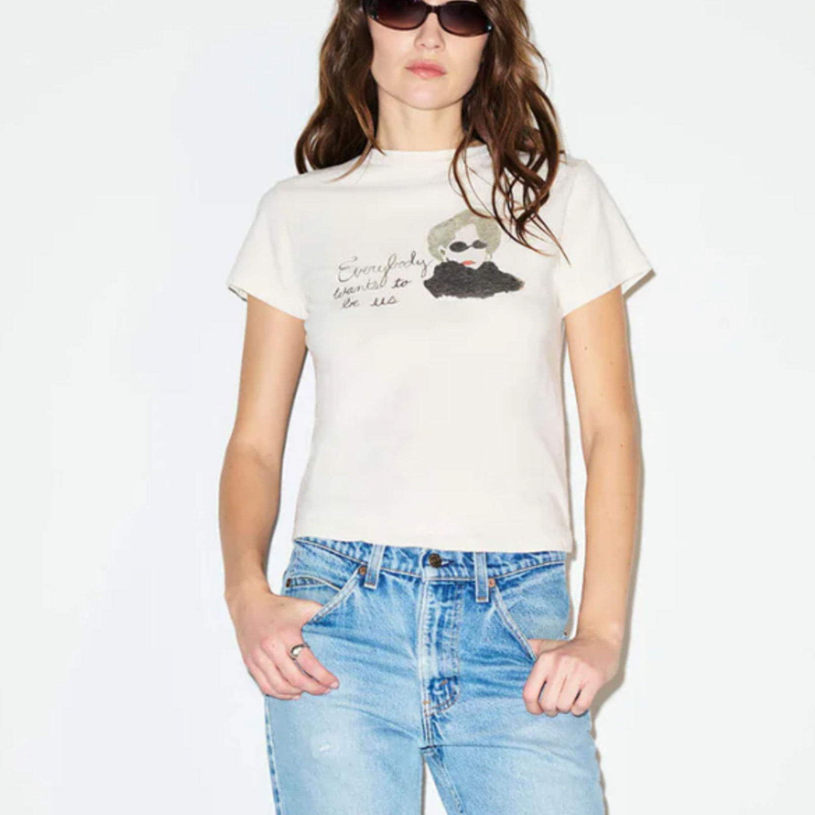 RE/DONE CLASSIC TEE EVERYBODY