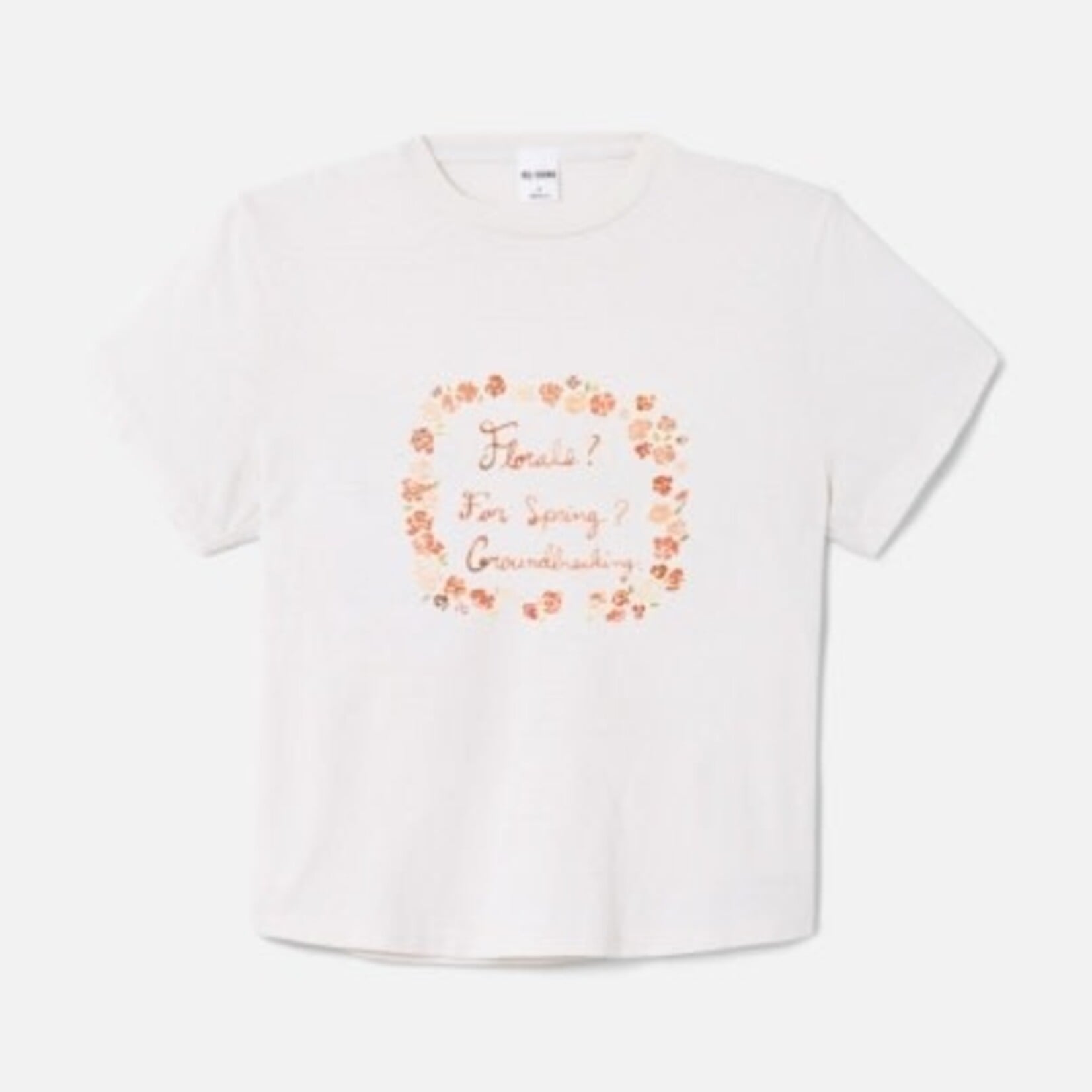RE/DONE 1950S BOXY TEE FLORALS