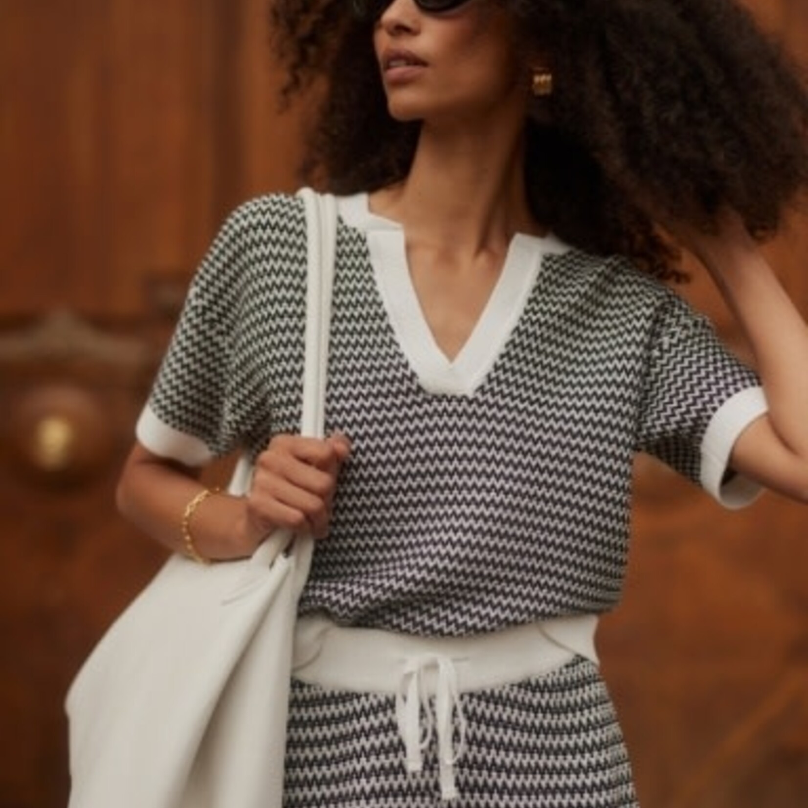 VARLEY DORA KNIT TOP 2.0