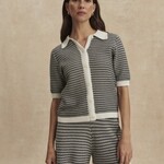VARLEY GAELLE POLO KNIT TOP