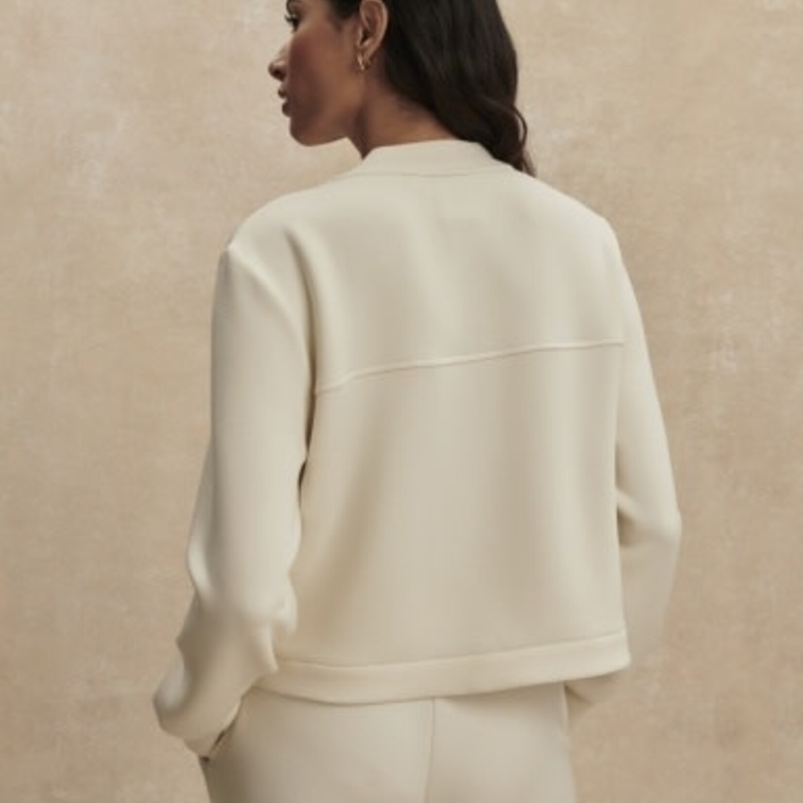 VARLEY HARTWELL BUTTON THROUGH SWEAT