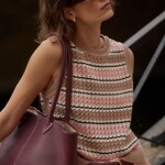 VARLEY DEELEY STRIPE STITCH TANK