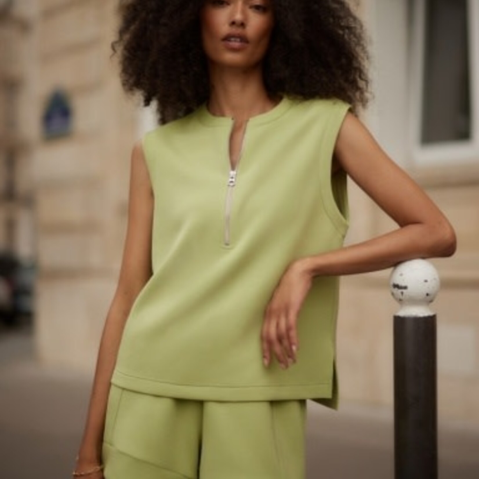VARLEY SIMMONS HALF ZIP TANK