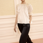 ULLA JOHNSON ALINA SS SILK TOP