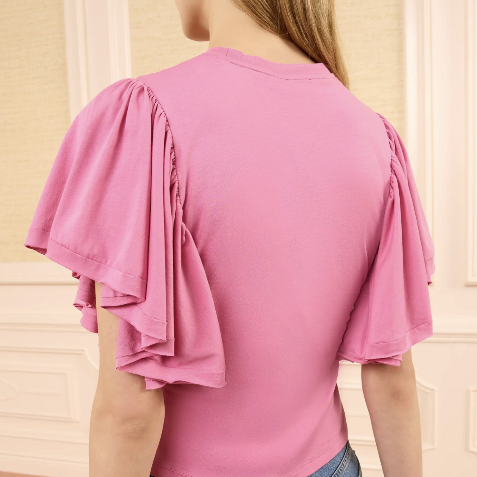 ULLA JOHNSON CORDELIA COTTON TOP