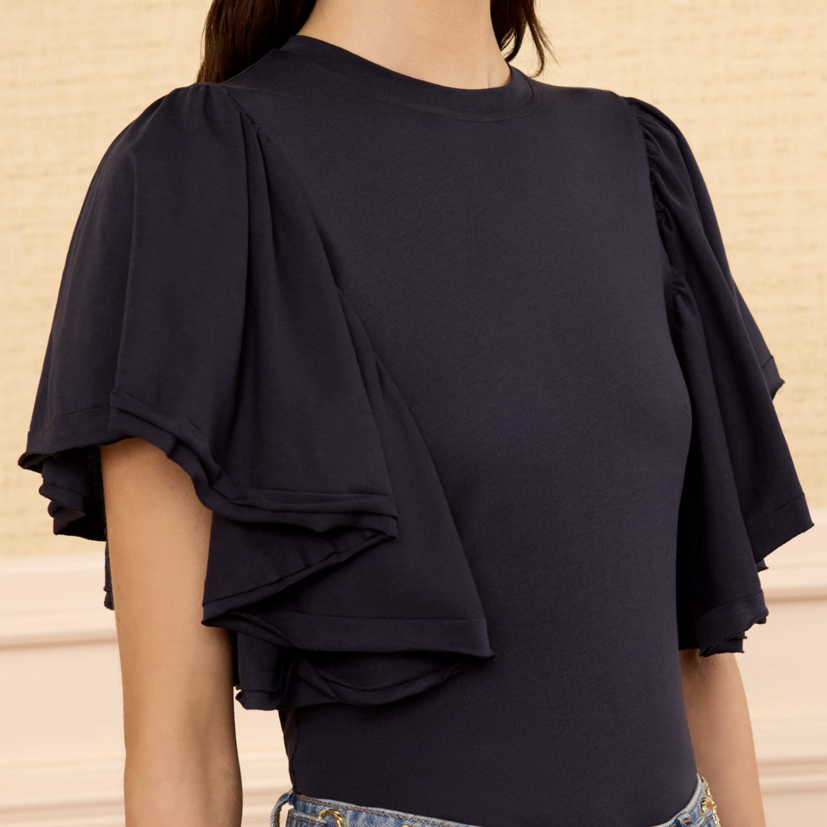 ULLA JOHNSON CORDELIA COTTON TOP