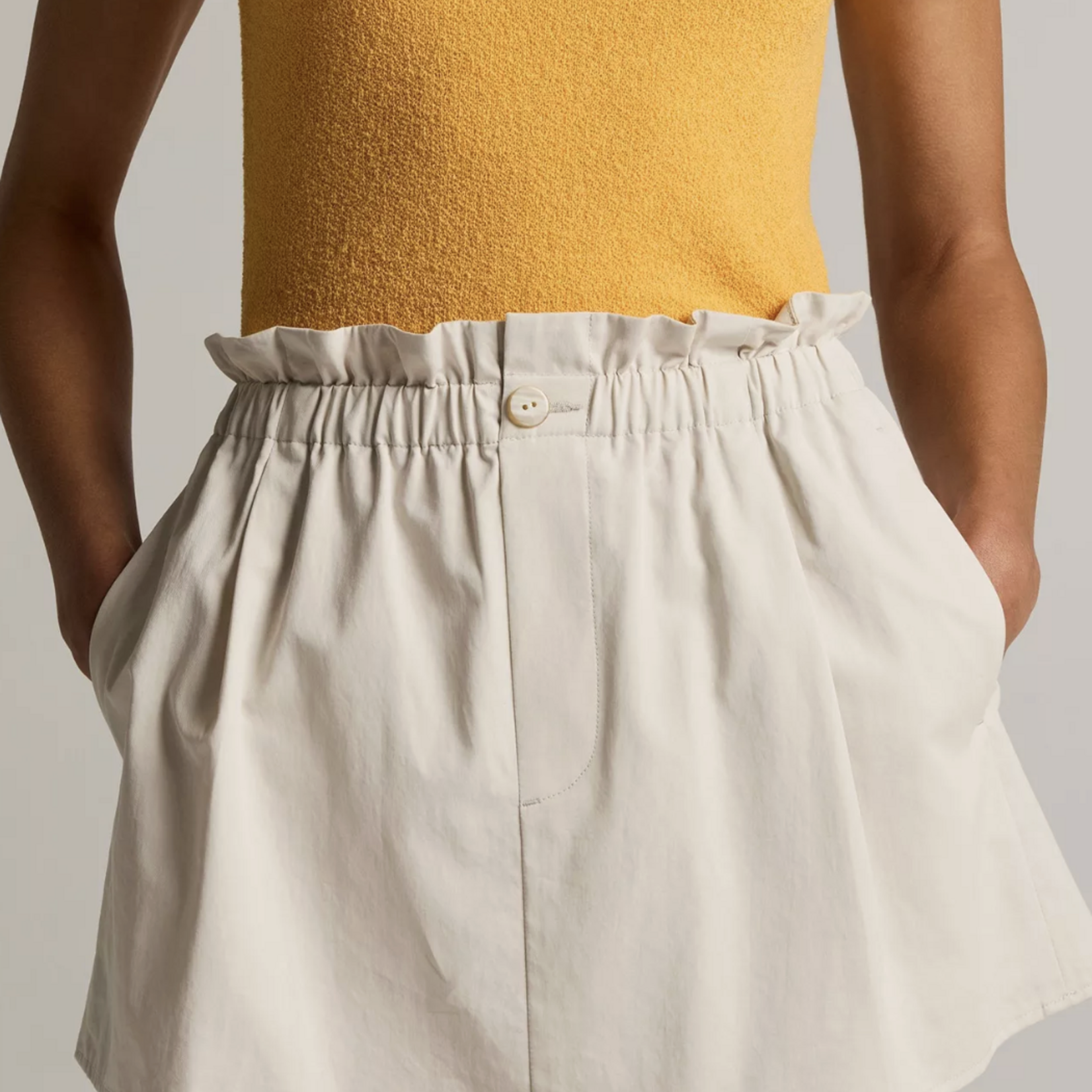 VINCE COTTON PULL-ON SKORT