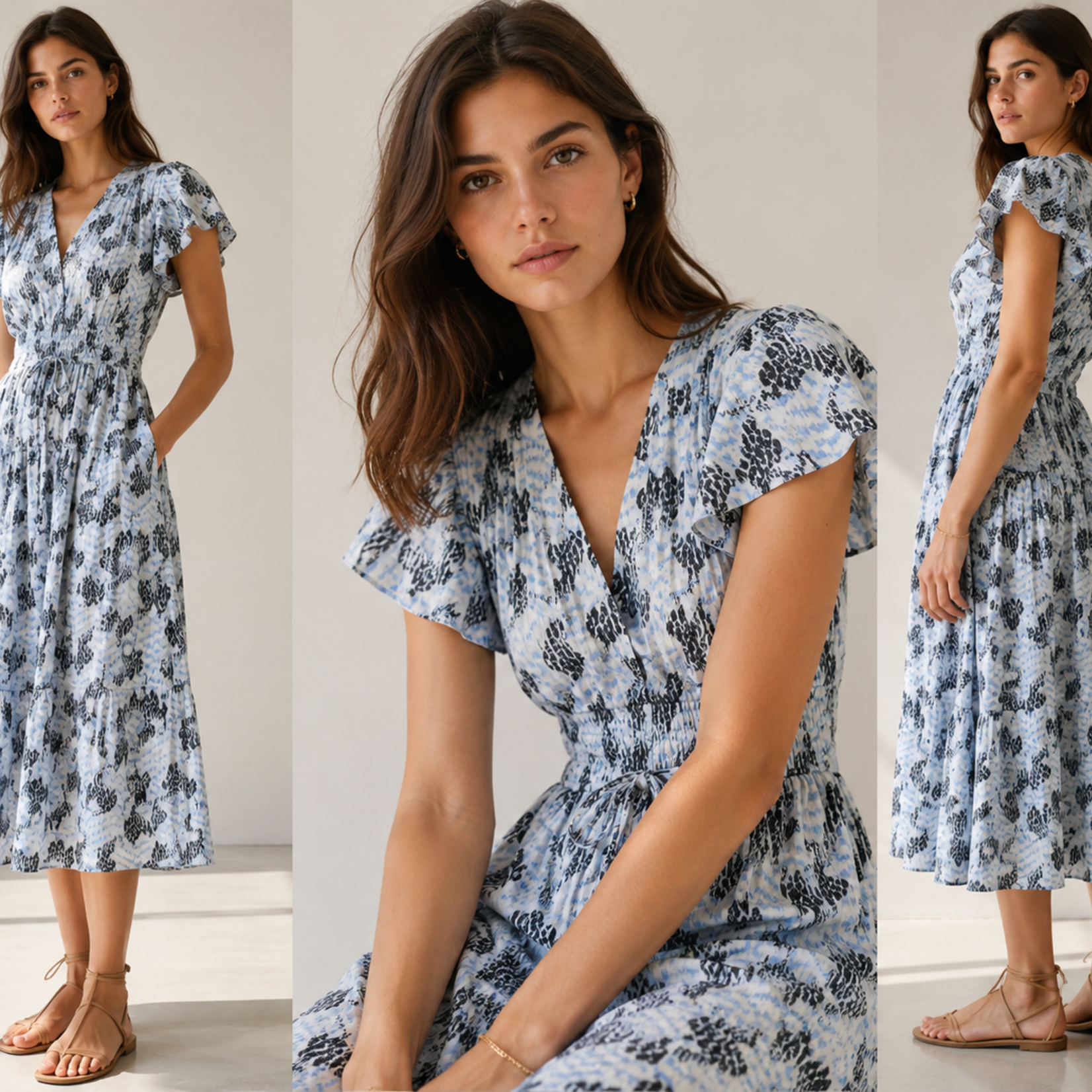 ULLA JOHNSON LYRIA COTTON DRESS