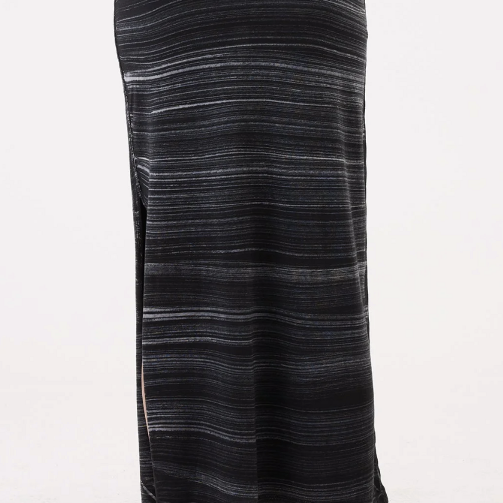 GOLDIE LEWINTER CABANA STRIPE MAXI SKIRT